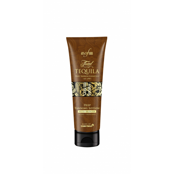 Tinted TEQUILA Deep Tanning Lotion + BRONZER 125ml