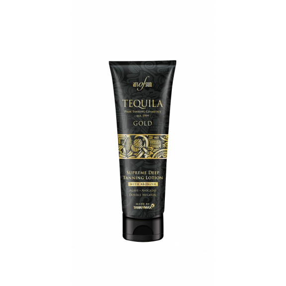 TEQUILA GOLD Supreme Deep Tanning Lotion + BRONZER 125ml