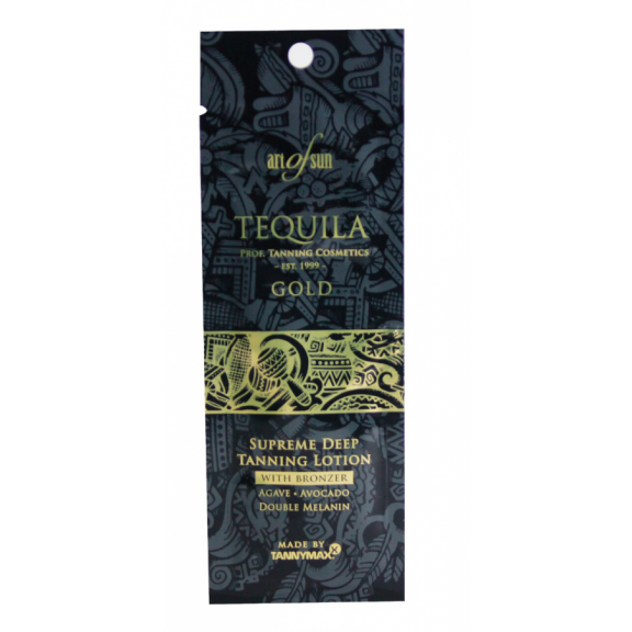 TEQUILA GOLD Supreme Deep Tanning Lotion + BRONZER 15ml