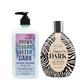 Double Dark Dipped In Dark 400ml + After Dark Tan 530ml