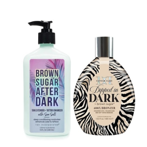 Double Dark Dipped In Dark 400ml + After Dark Tan 530ml