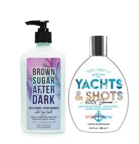 Yachts and Shots 400ml + After Dark Tan 530ml
