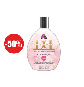 Double Dark Black Chocolate Strawberries 400ml